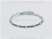 Bracciale Kiara Donna in Lega metallica Zircone KBRD1692B - KBRD1692B